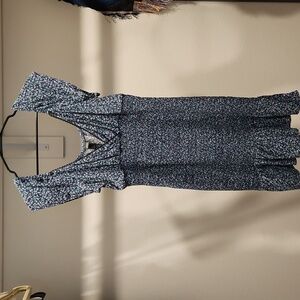 Wild Fable dress, size L, blue multi color